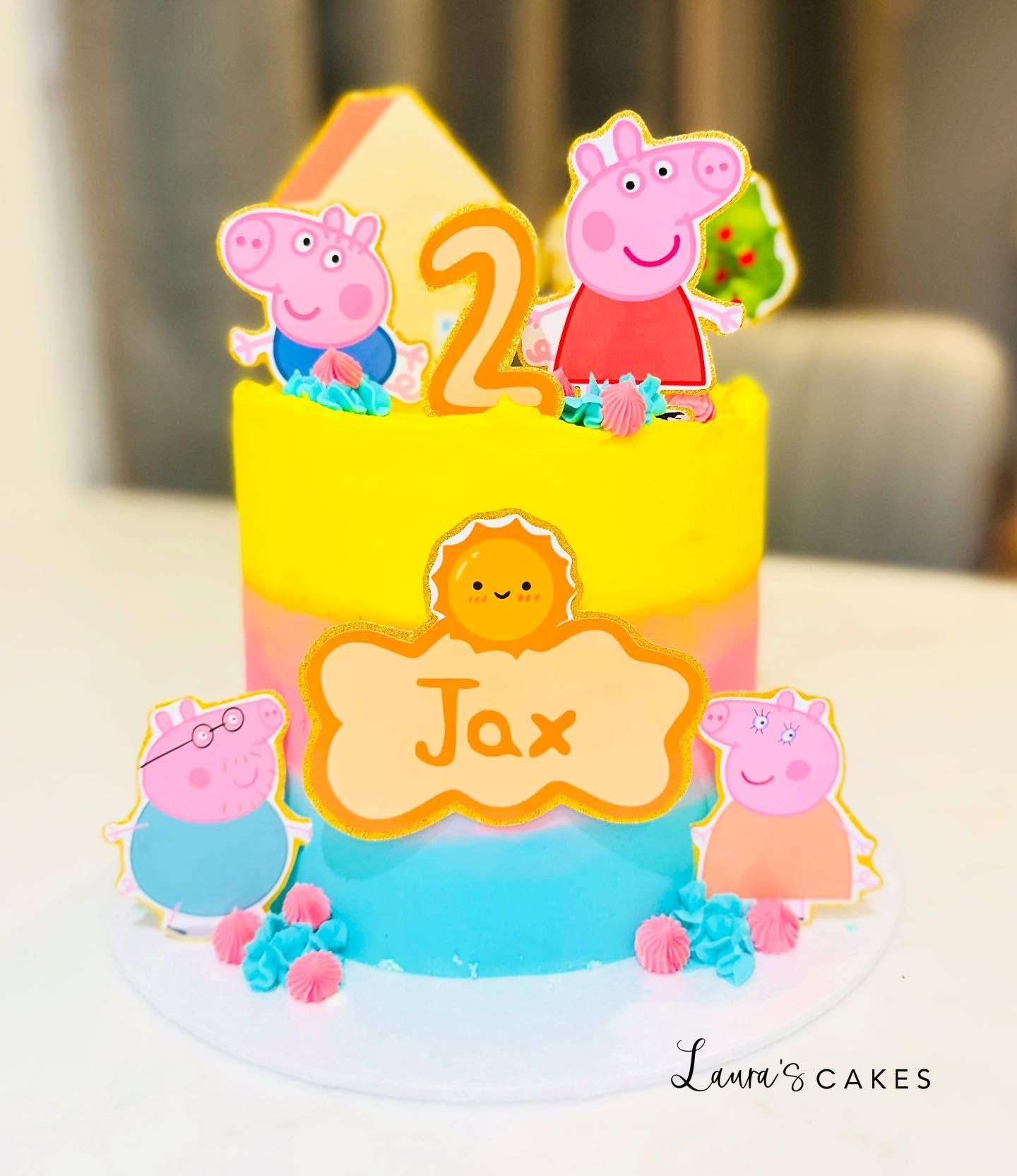 Celebration cake: Peppa Pig