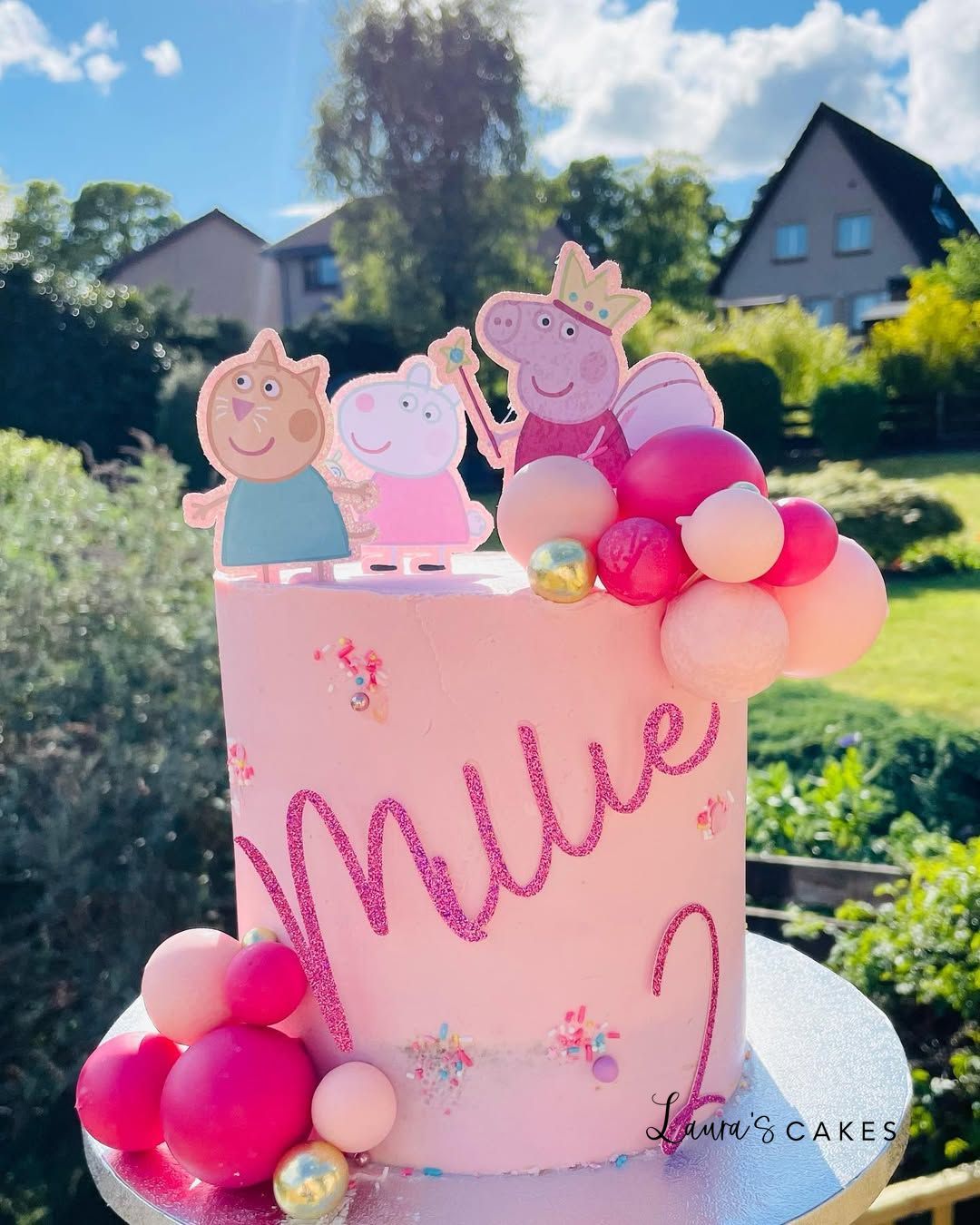 Celebration cake: Peppa Pig